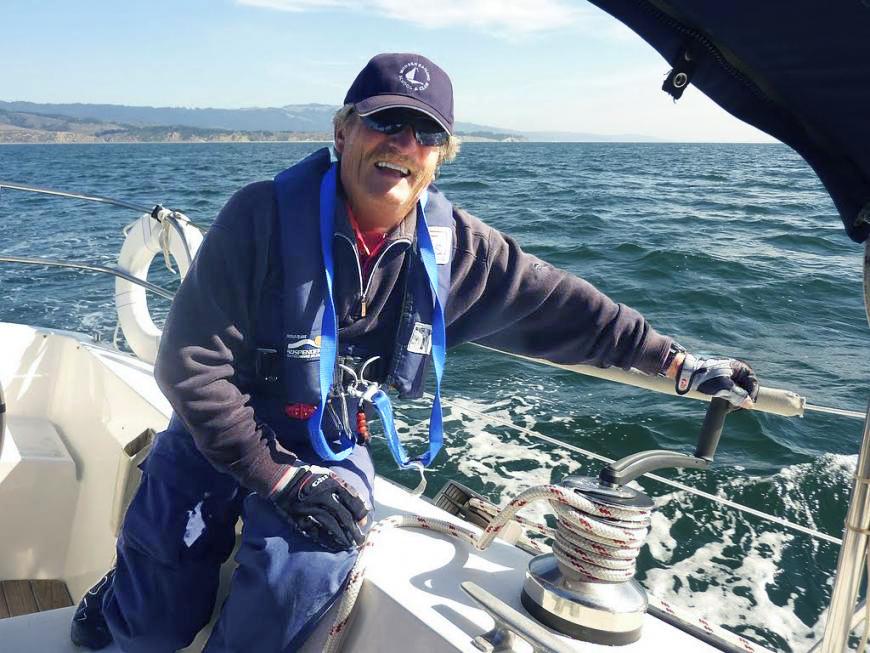 a Sailing Instructor on SF Bay Modern Sailing School